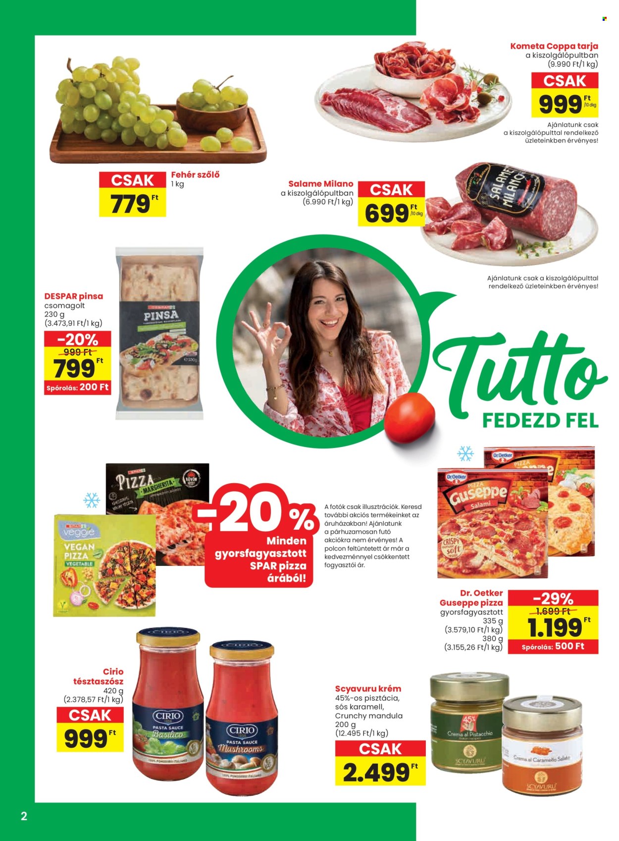 SPAR akciós újságok - 2025.10.16 - 2025.10.22. Oldal 2