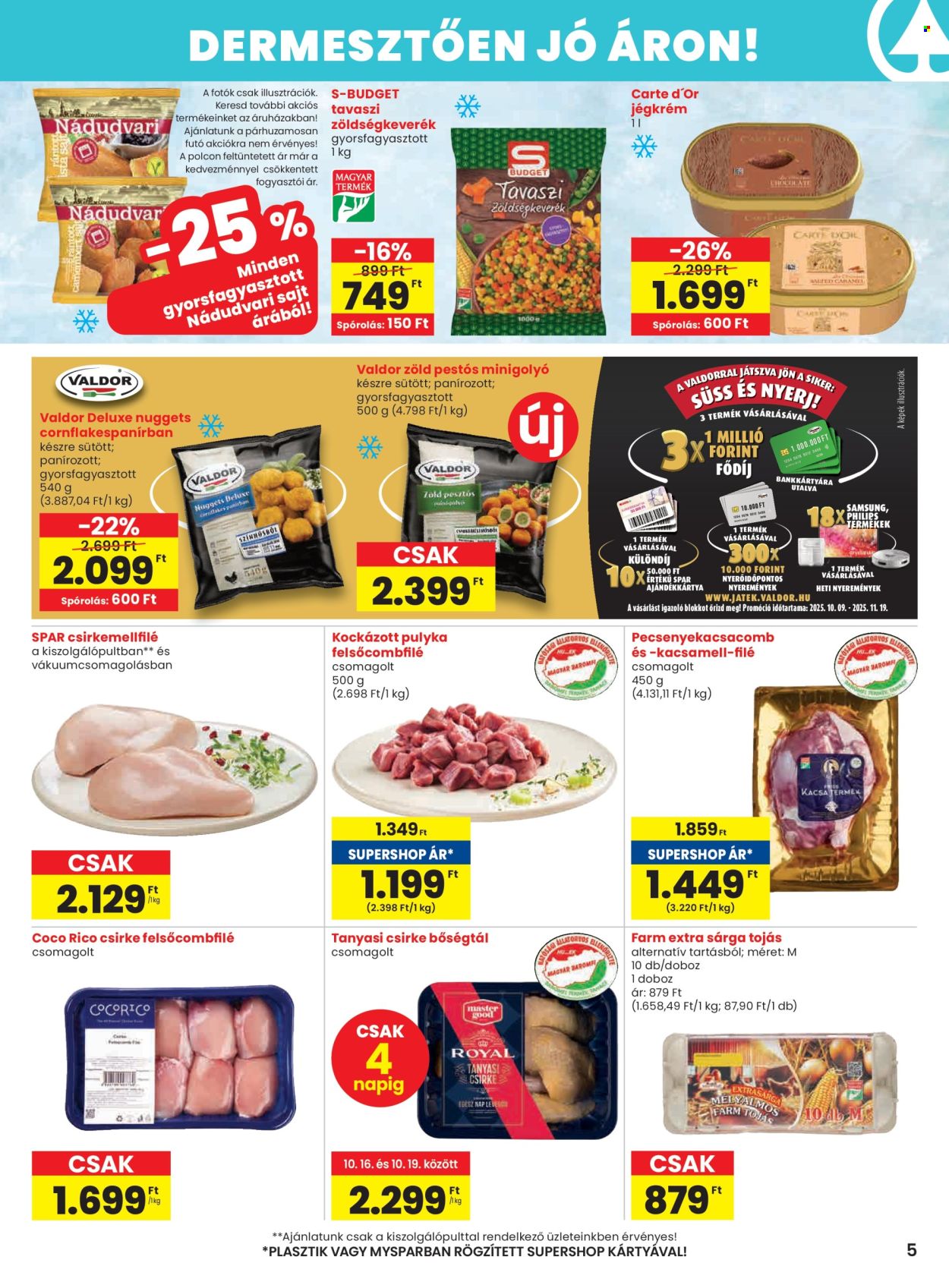 SPAR akciós újságok - 2025.10.16 - 2025.10.22. Oldal 5