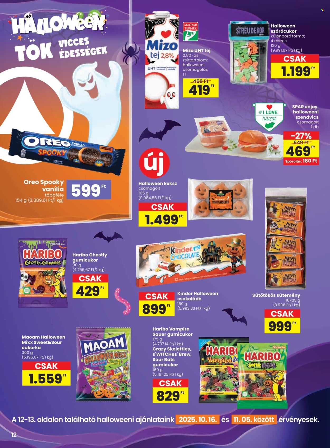 SPAR akciós újságok - 2025.10.16 - 2025.10.22. Oldal 12