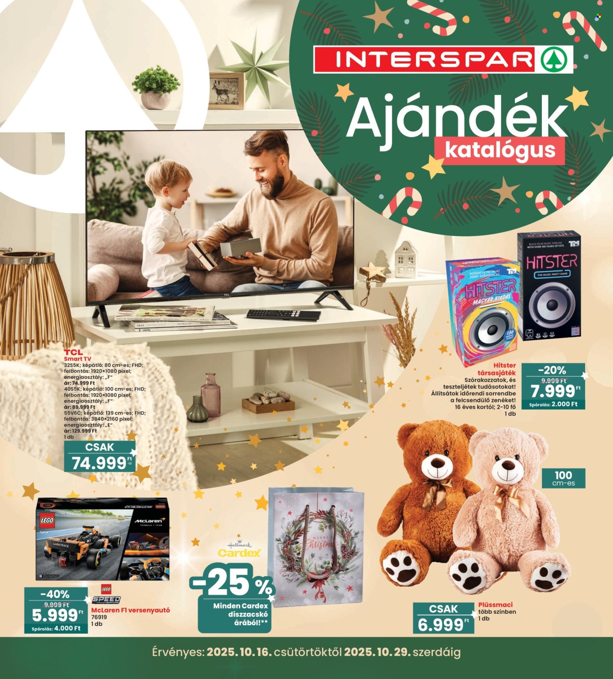 INTERSPAR akciós újságok - 2025.10.16 - 2025.10.29. Oldal 1