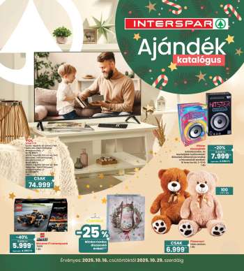 Újság INTERSPAR - 2025.10.16 - 2025.10.29.