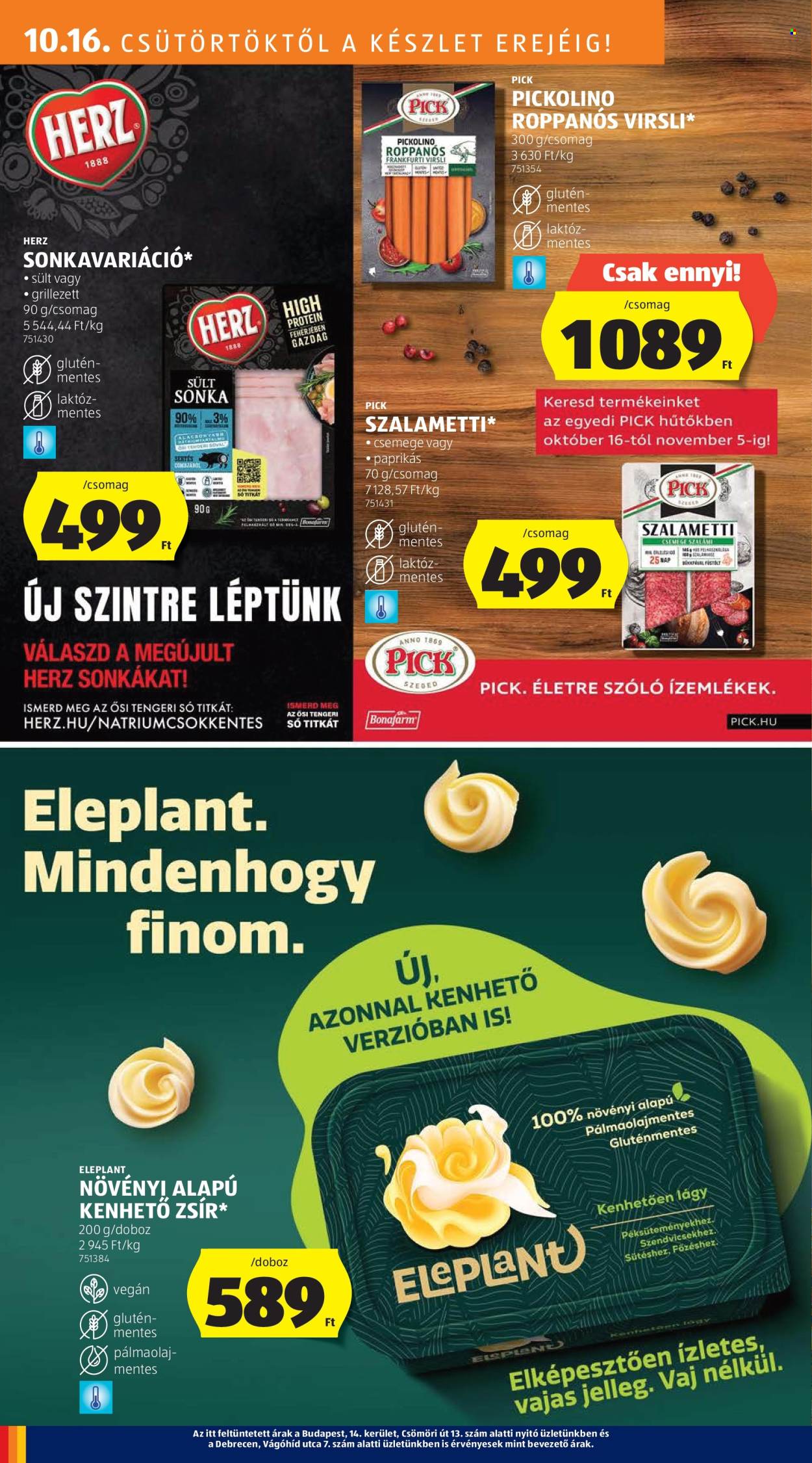 Aldi akciós újságok - 2025.10.16 - 2025.10.22. Oldal 16