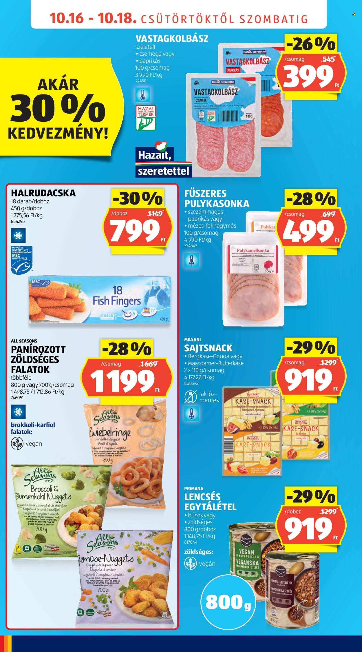 Aldi akciós újságok - 2025.10.16 - 2025.10.22. Oldal 2