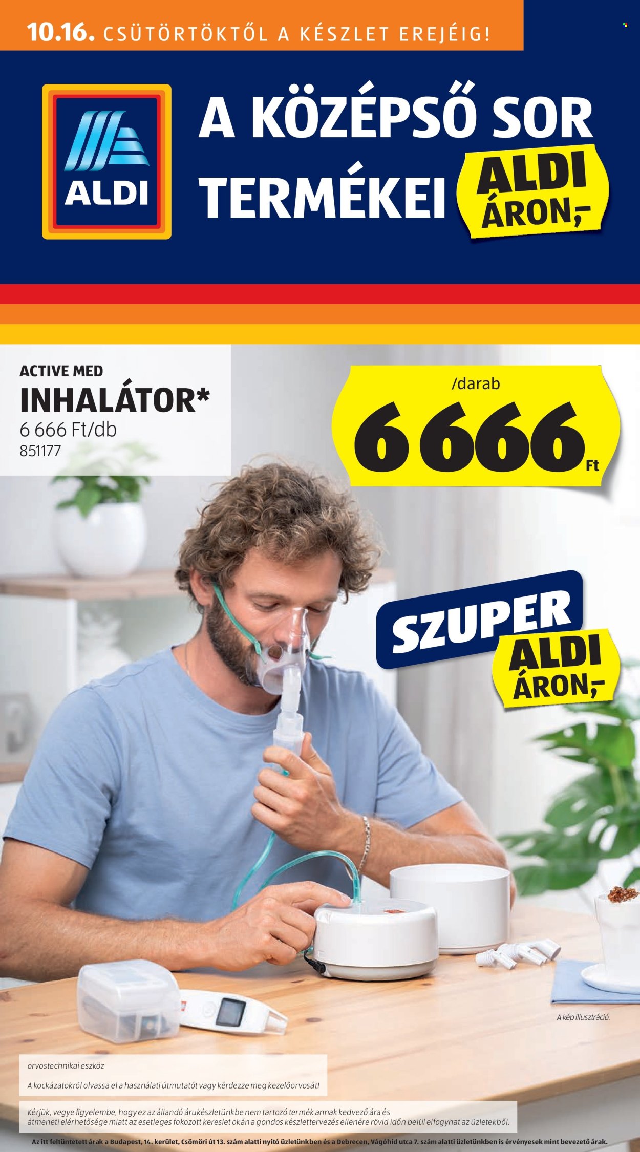Aldi akciós újságok - 2025.10.16 - 2025.10.22. Oldal 1