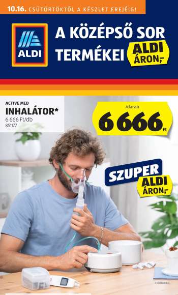 Újság Aldi - 2025.10.16 - 2025.10.22.