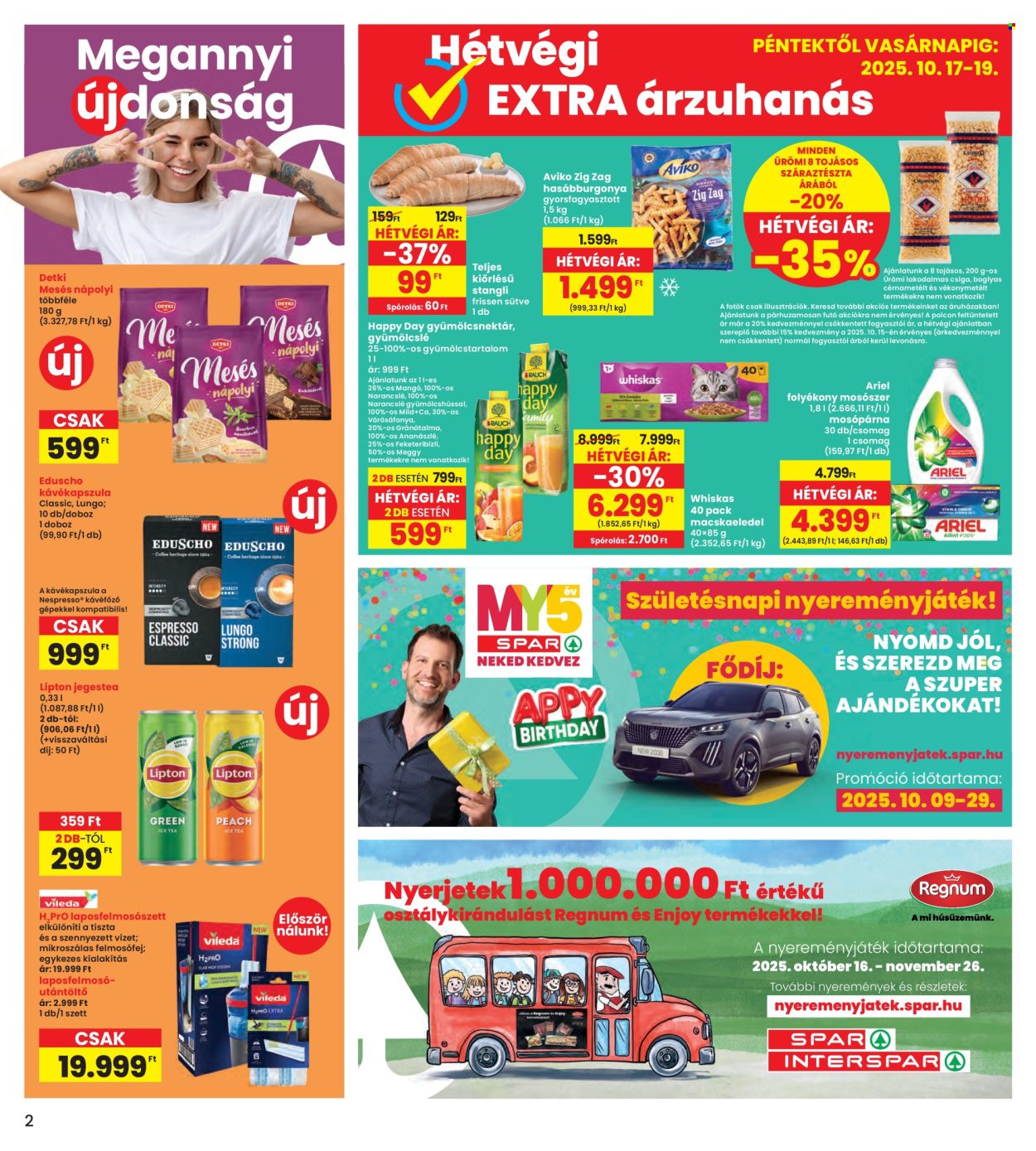 INTERSPAR akciós újságok - 2025.10.16 - 2025.10.22. Oldal 2