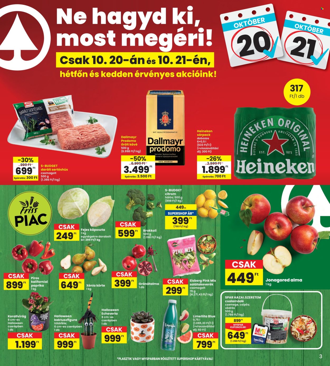 INTERSPAR akciós újságok - 2025.10.16 - 2025.10.22. Oldal 3