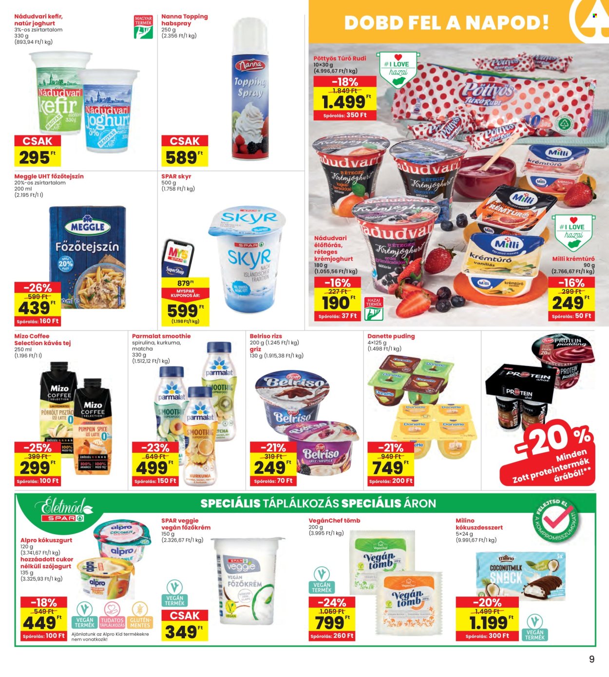 INTERSPAR akciós újságok - 2025.10.16 - 2025.10.22. Oldal 9