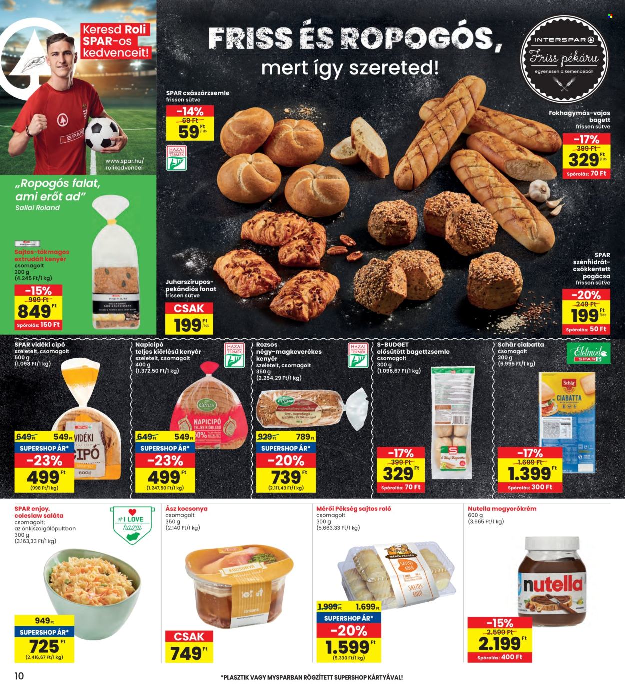 INTERSPAR akciós újságok - 2025.10.16 - 2025.10.22. Oldal 10