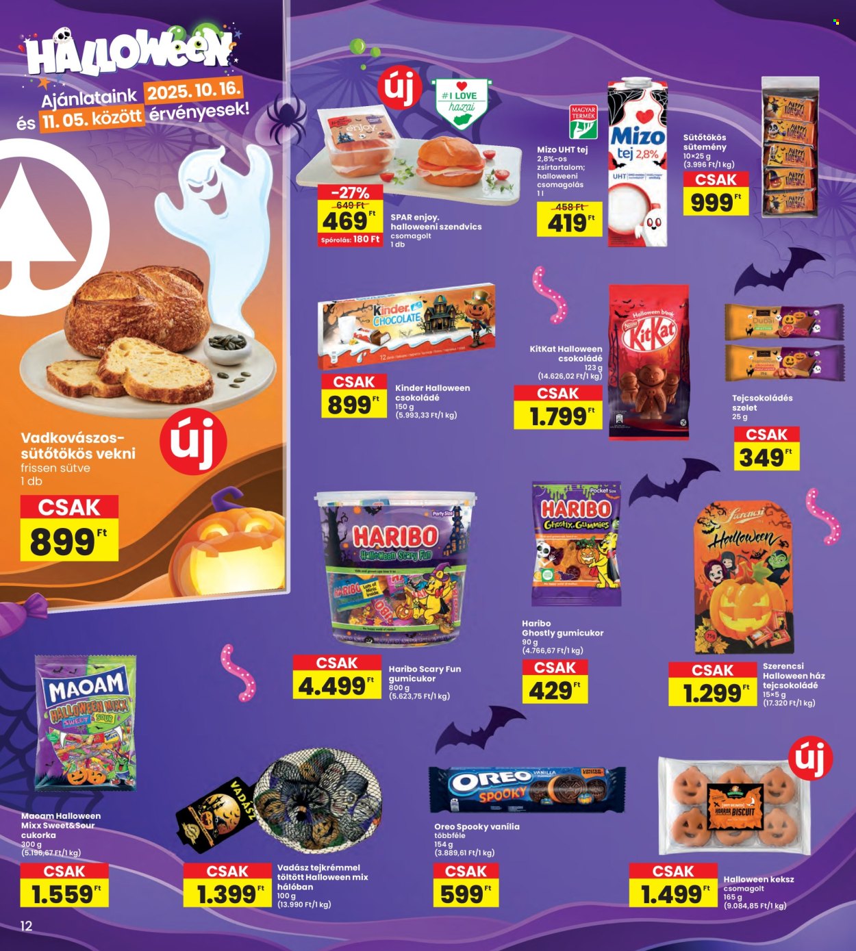 INTERSPAR akciós újságok - 2025.10.16 - 2025.10.22. Oldal 12