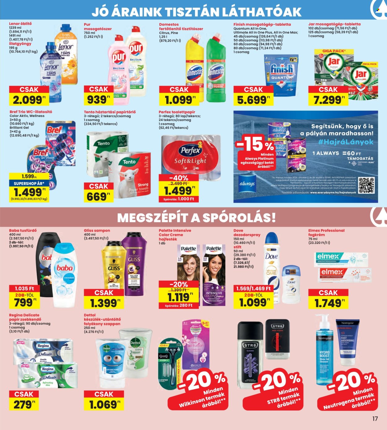 INTERSPAR akciós újságok - 2025.10.16 - 2025.10.22. Oldal 17