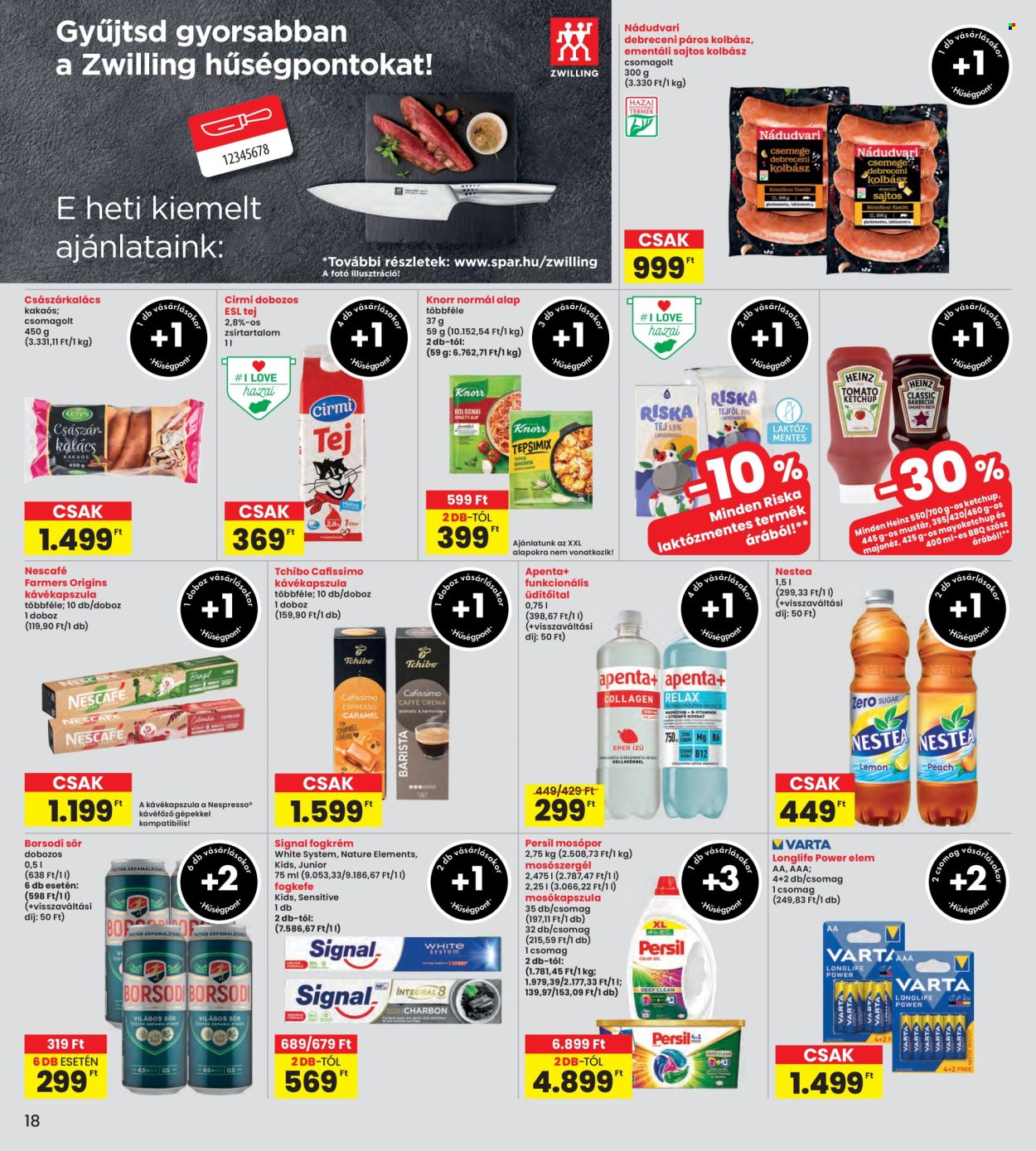 INTERSPAR akciós újságok - 2025.10.16 - 2025.10.22. Oldal 18