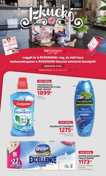 Újság Rossmann - 2025.10.13 - 2025.10.19.