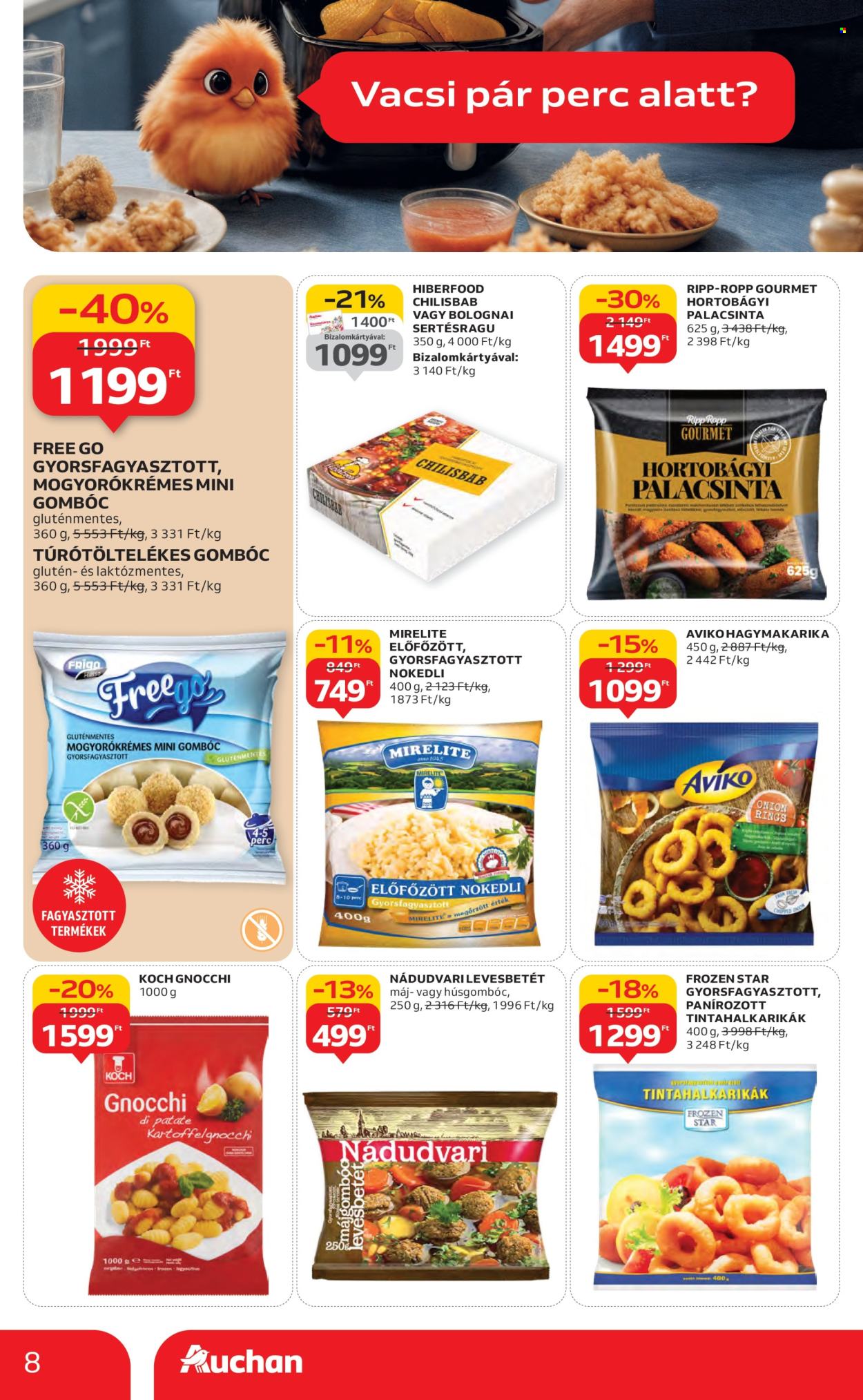 Auchan akciós újságok - 2025.10.16 - 2025.10.22. Oldal 8