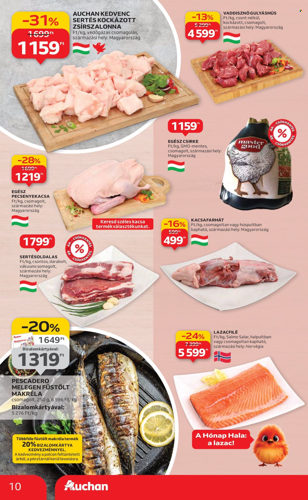 Auchan akciós újságok - 2025.10.16 - 2025.10.22. Oldal 10