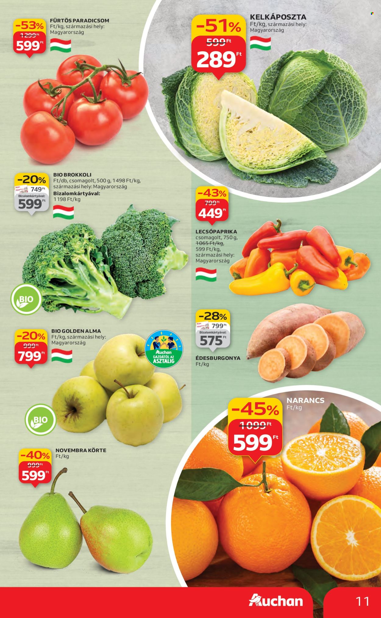 Auchan akciós újságok - 2025.10.16 - 2025.10.22. Oldal 11