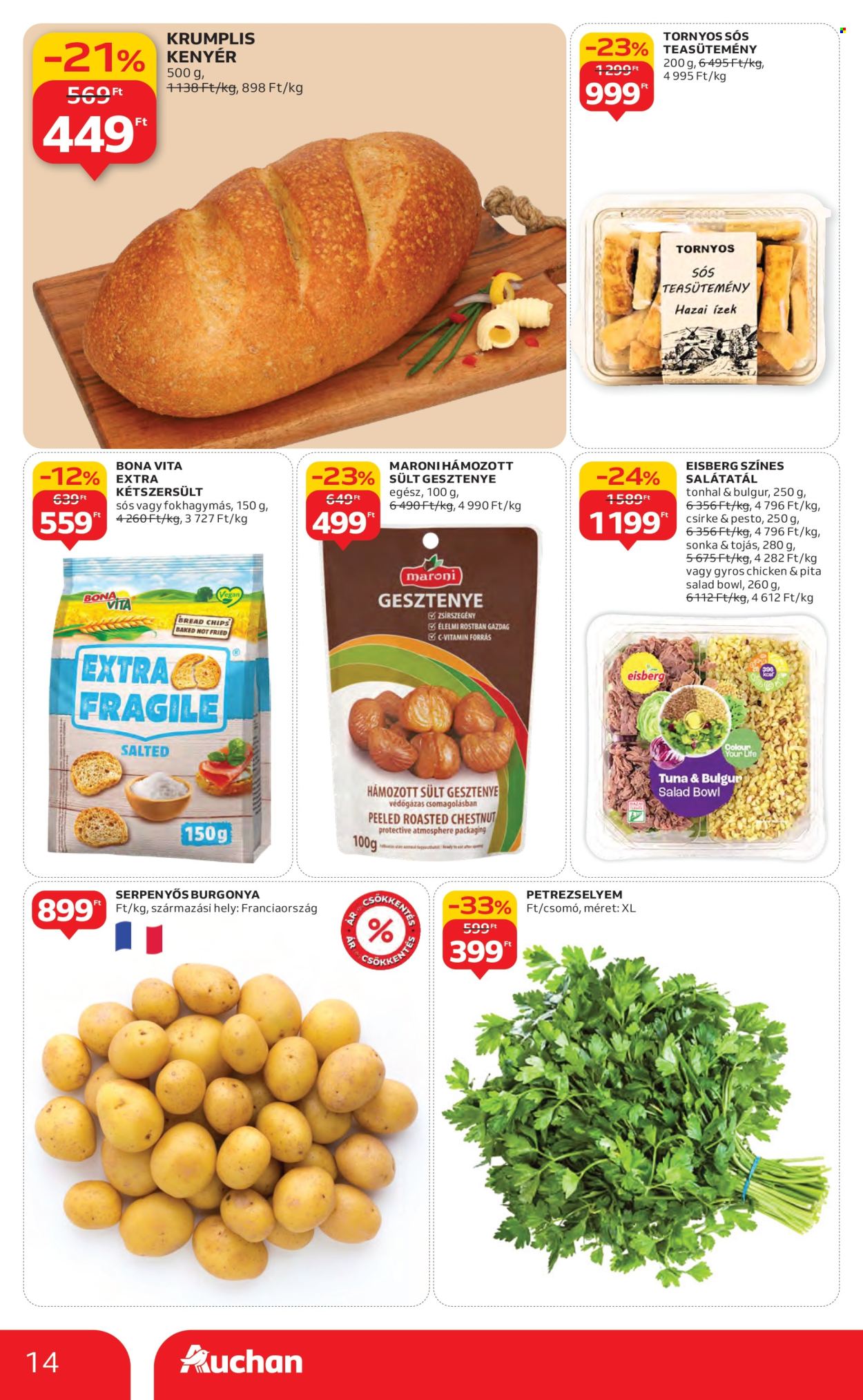 Auchan akciós újságok - 2025.10.16 - 2025.10.22. Oldal 14