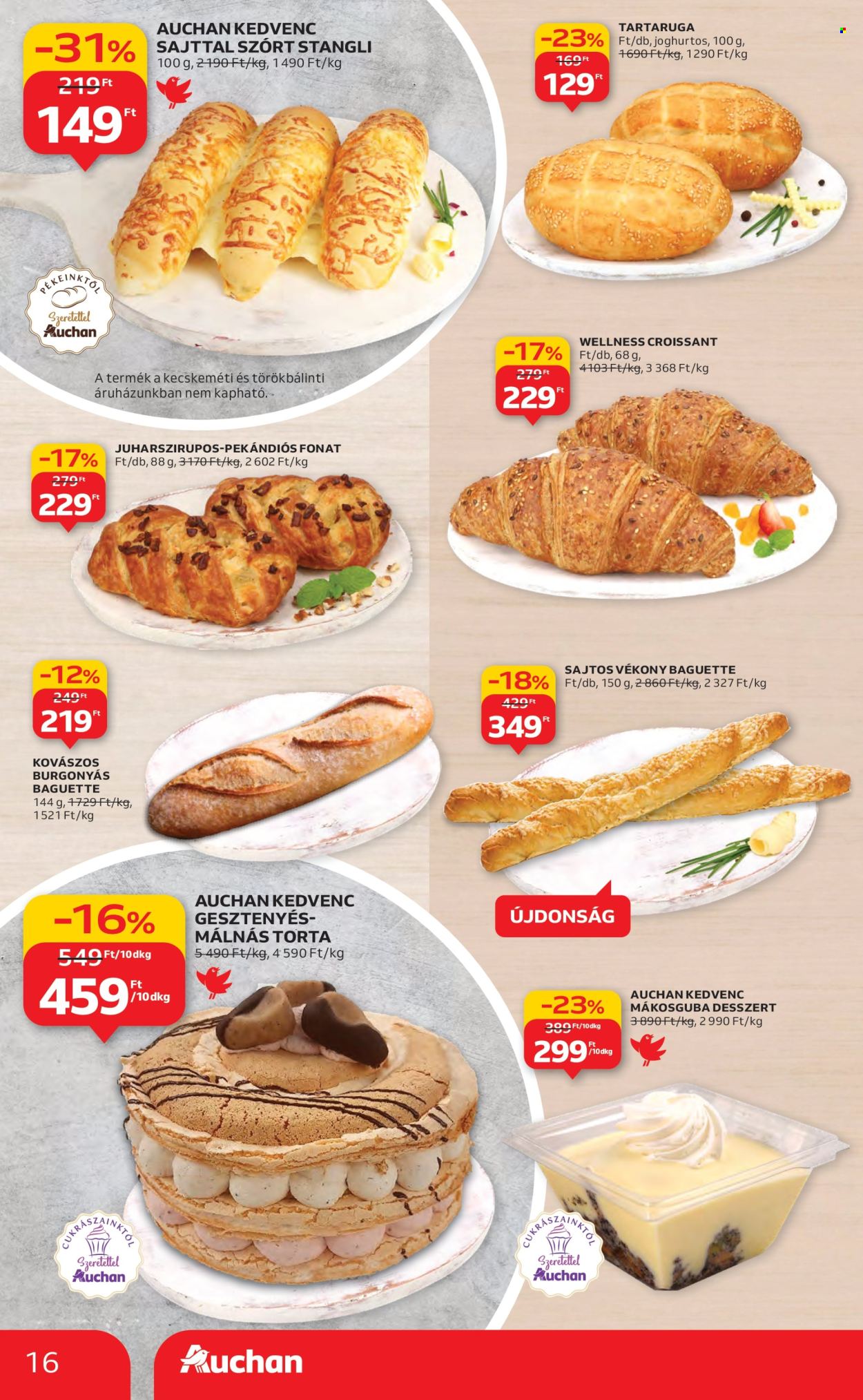 Auchan akciós újságok - 2025.10.16 - 2025.10.22. Oldal 16