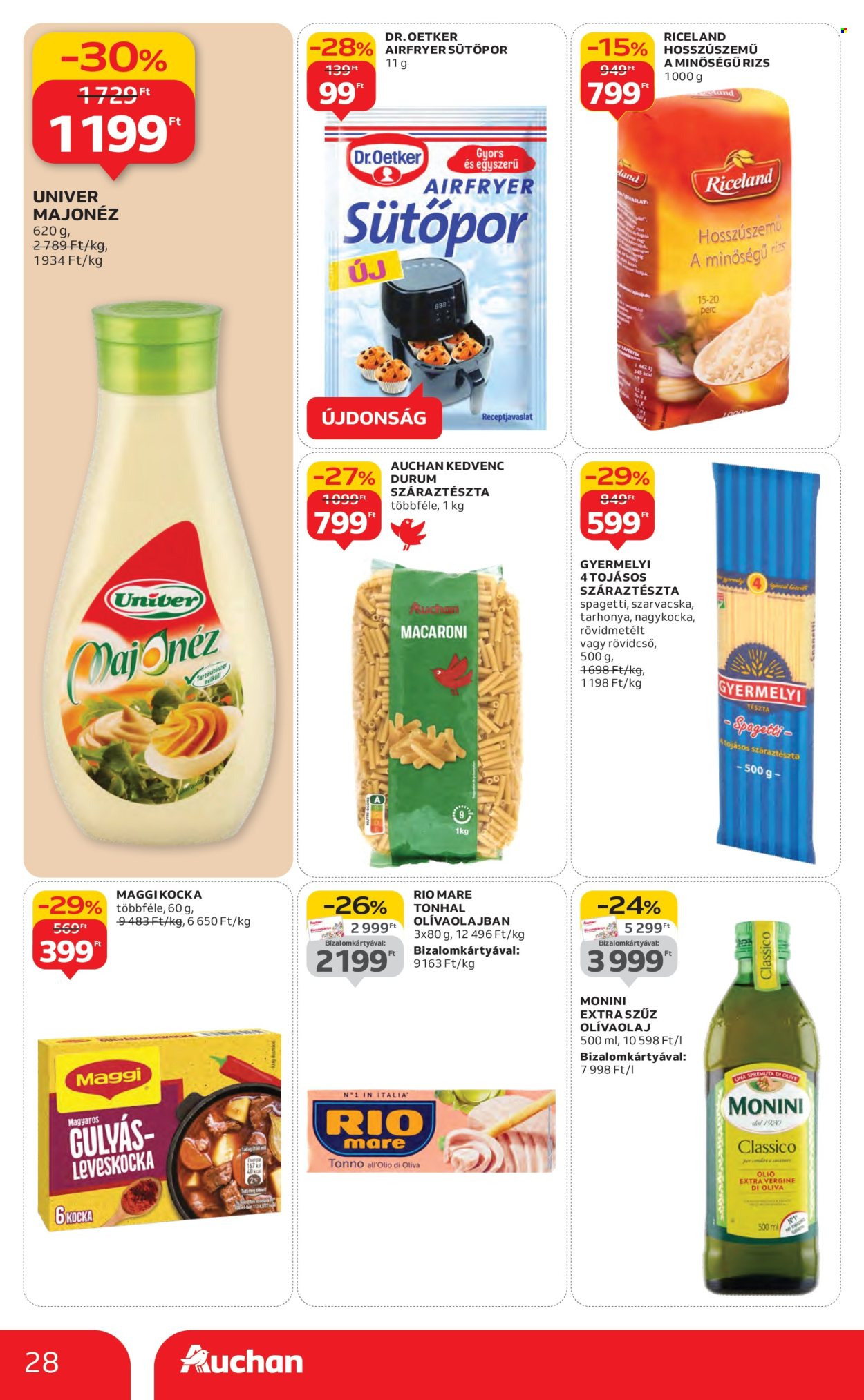 Auchan akciós újságok - 2025.10.16 - 2025.10.22. Oldal 28