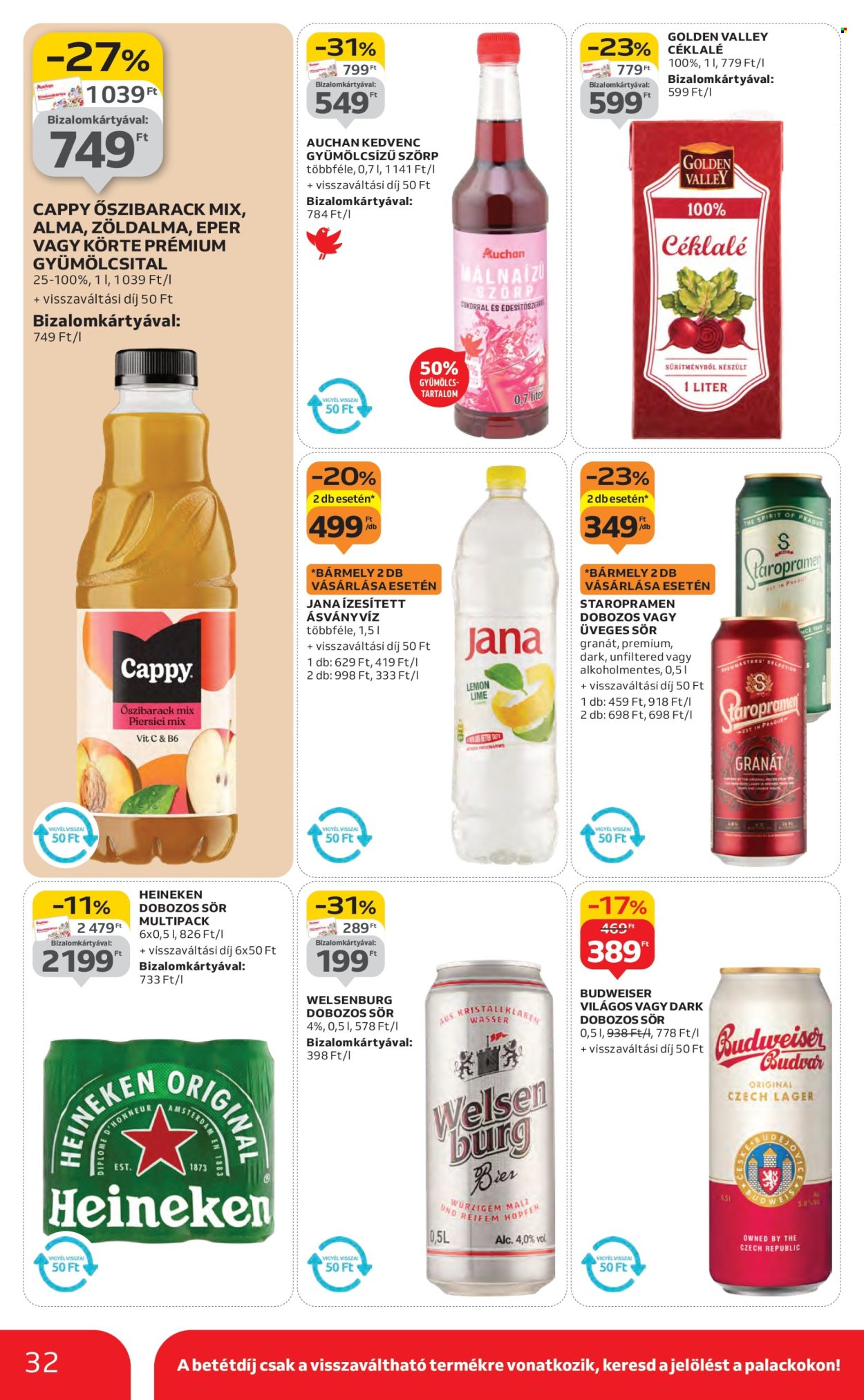 Auchan akciós újságok - 2025.10.16 - 2025.10.22. Oldal 32