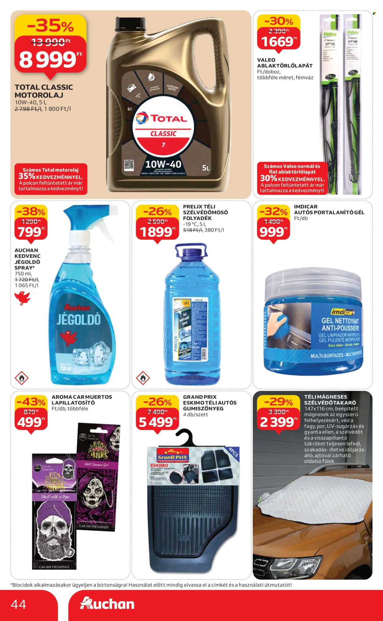 Auchan akciós újságok - 2025.10.16 - 2025.10.22. Oldal 44