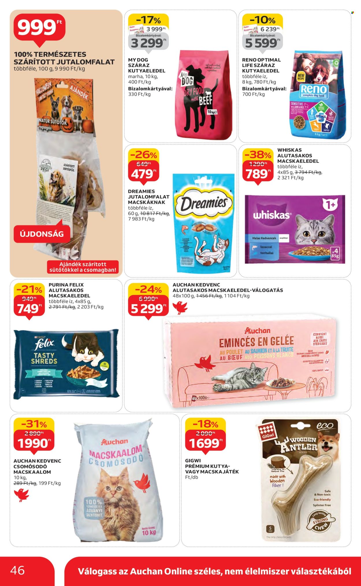 Auchan akciós újságok - 2025.10.16 - 2025.10.22. Oldal 46
