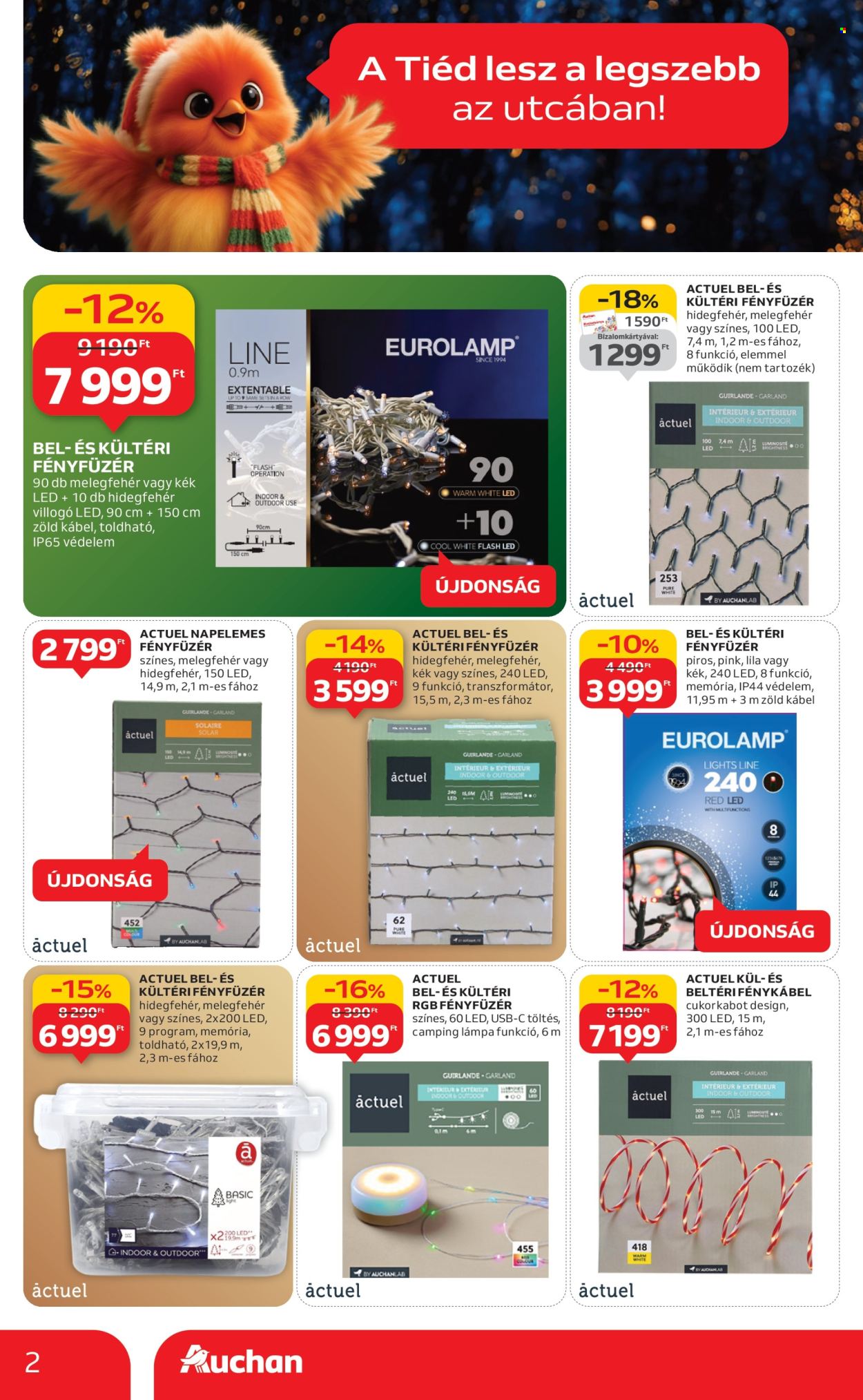 Auchan akciós újságok - 2025.10.16 - 2025.11.26. Oldal 2