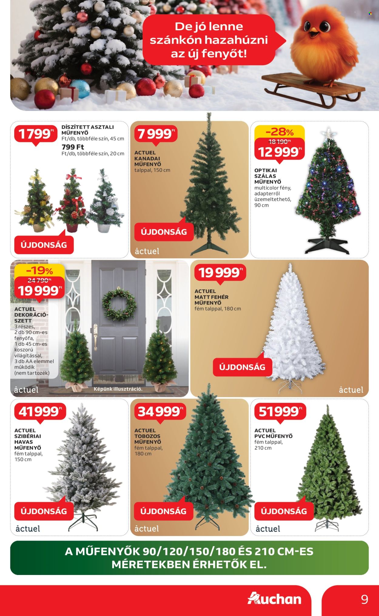 Auchan akciós újságok - 2025.10.16 - 2025.11.26. Oldal 9