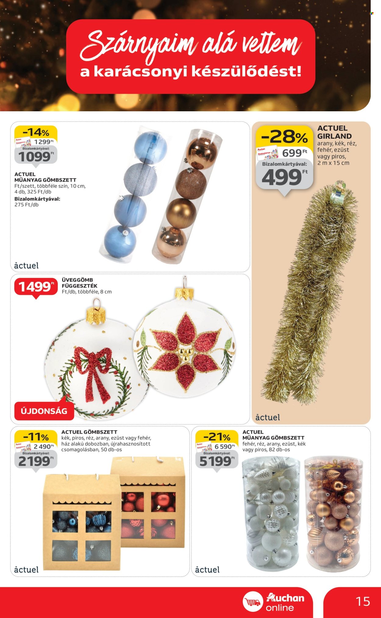 Auchan akciós újságok - 2025.10.16 - 2025.10.22. Oldal 15