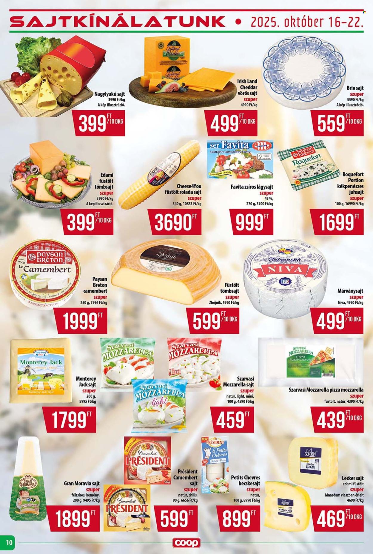 Coop akciós újságok - 2025.10.16 - 2025.10.22. Oldal 10