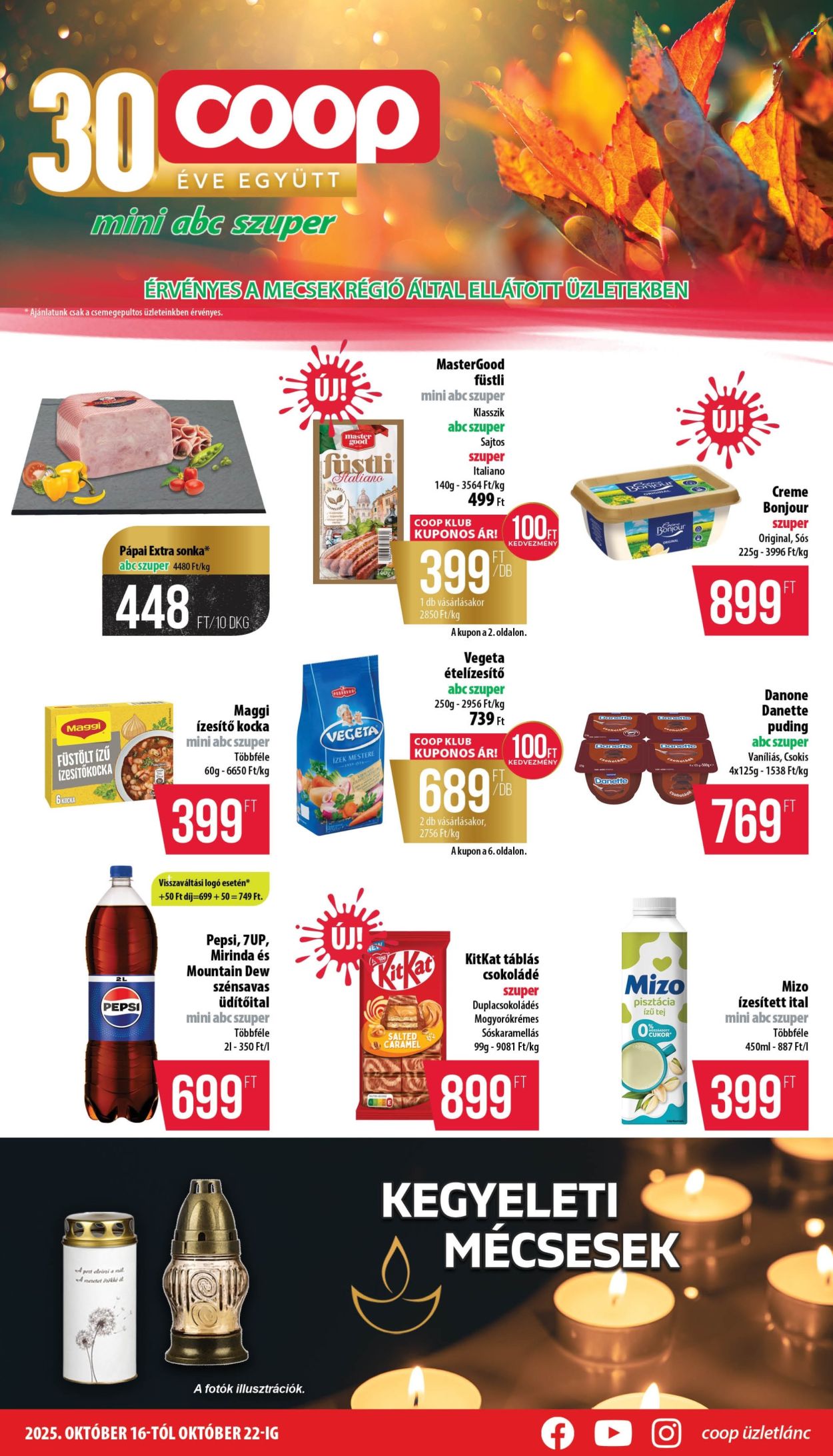 Coop akciós újságok - 2025.10.16 - 2025.10.22. Oldal 1