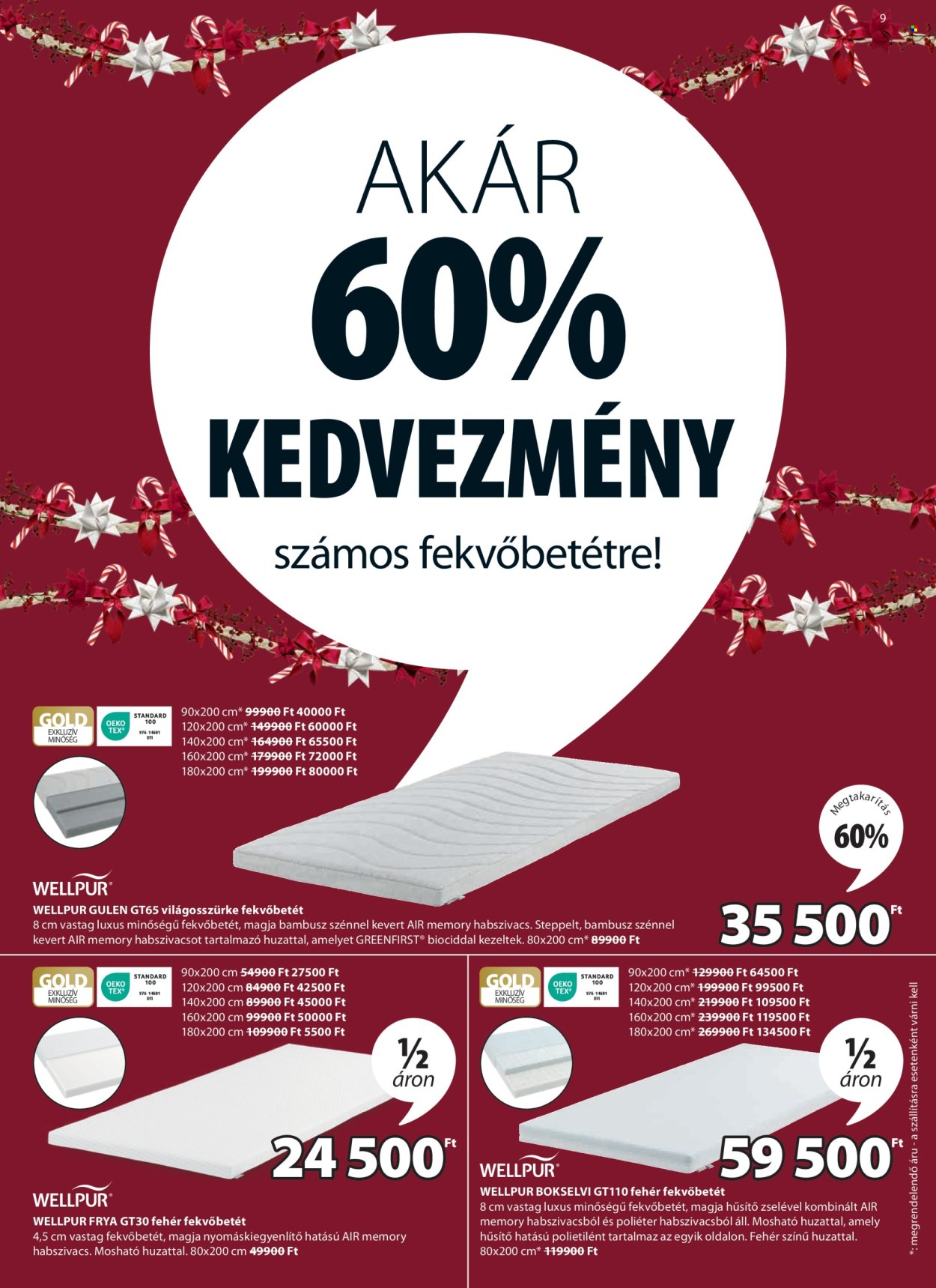JYSK akciós újságok - 2025.10.15 - 2025.11.30. Oldal 10