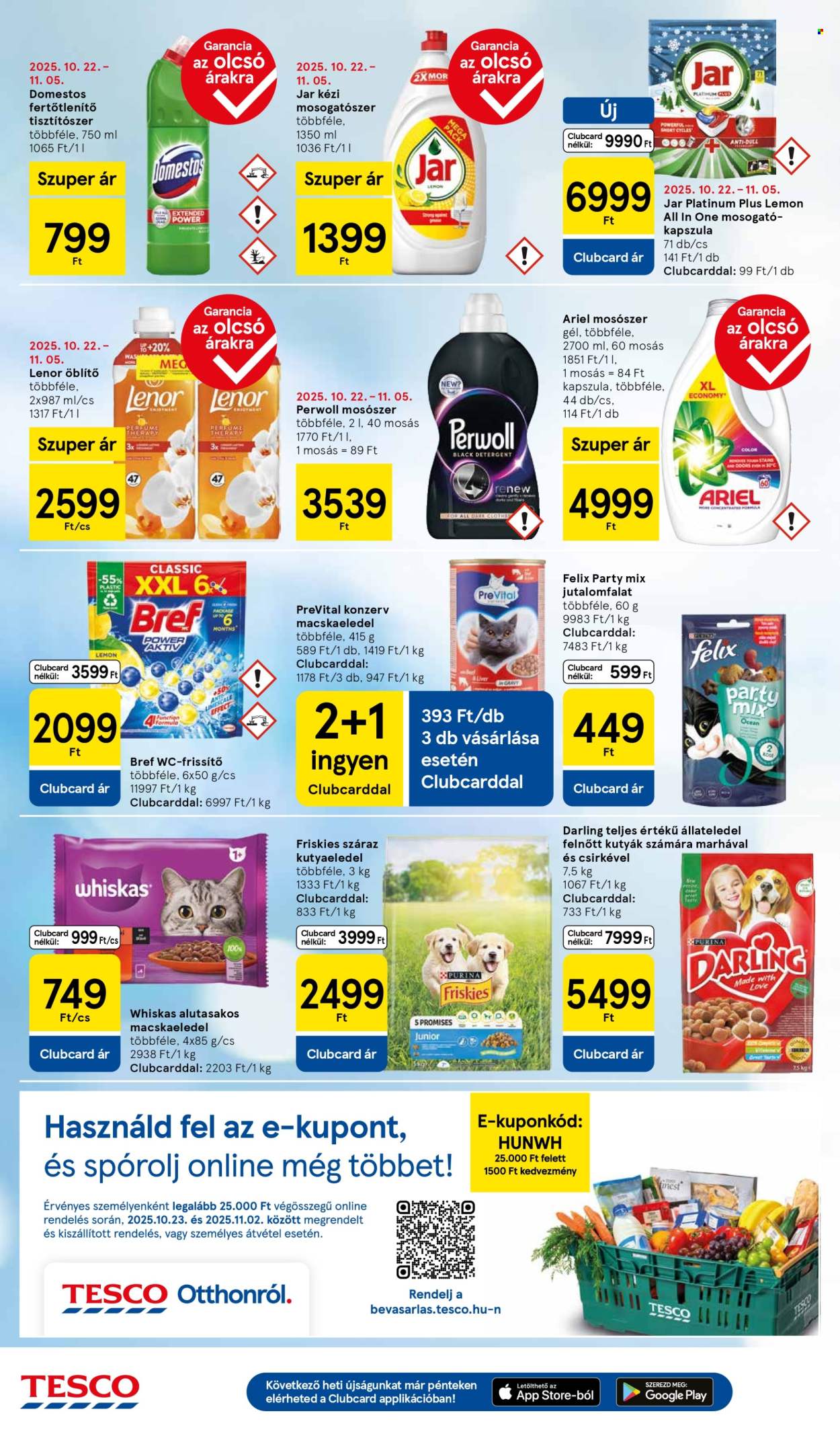 TESCO akciós újságok - 2025.10.21 - 2025.10.29. Oldal 8