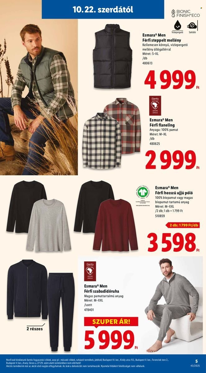 Lidl akciós újságok - 2025.10.22 - 2025.10.29. Oldal 5