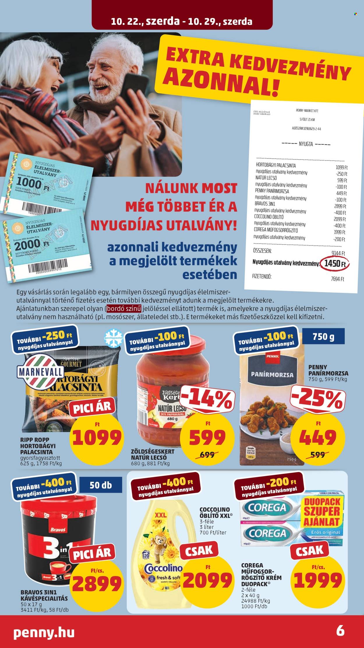 Penny Market akciós újságok - 2025.10.22 - 2025.10.29. Oldal 8