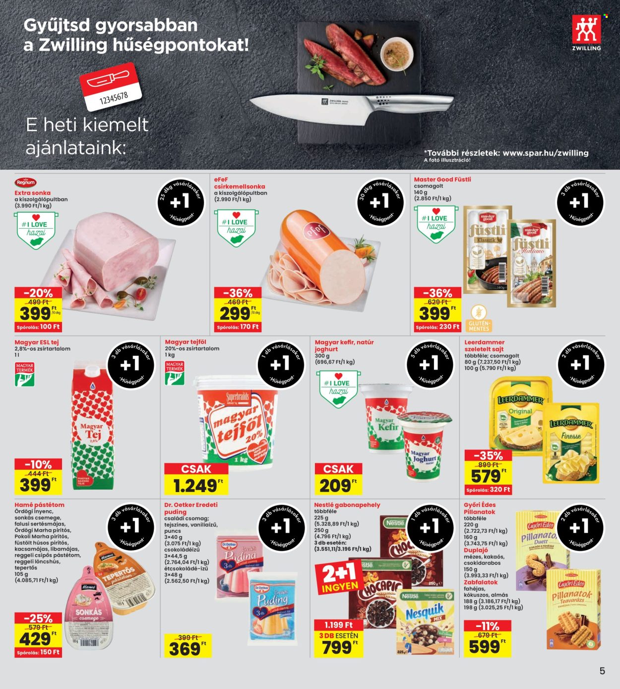 INTERSPAR akciós újságok - 2025.10.24 - 2025.10.29. Oldal 5