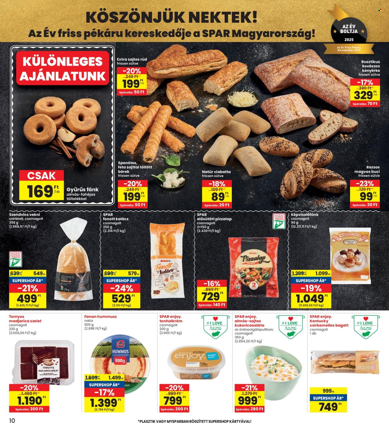INTERSPAR akciós újságok - 2025.10.24 - 2025.10.29. Oldal 10