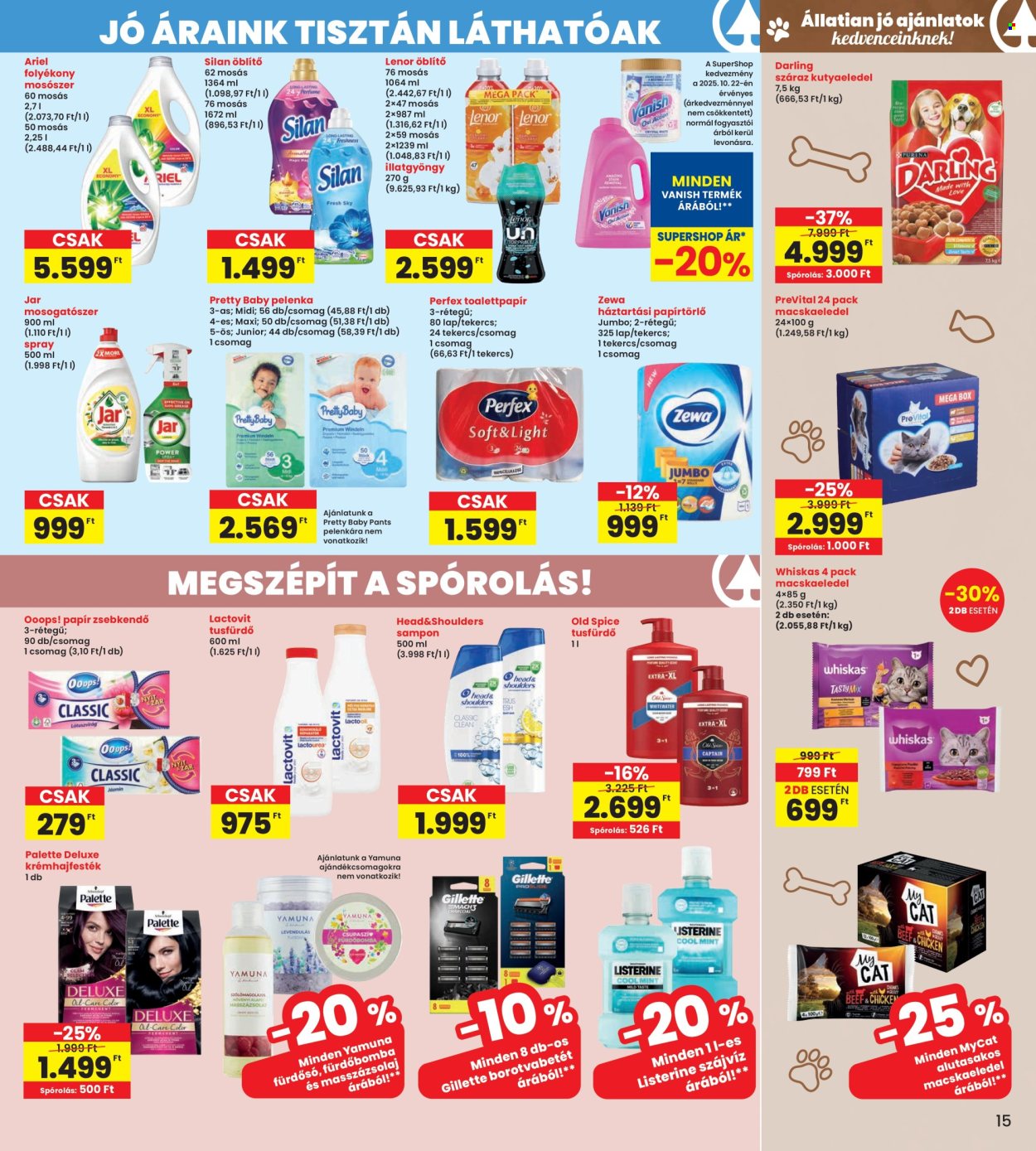 INTERSPAR akciós újságok - 2025.10.24 - 2025.10.29. Oldal 15