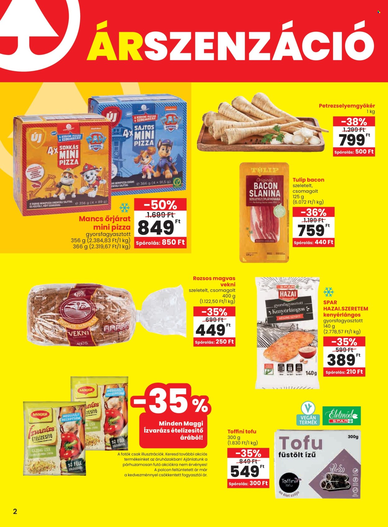 SPAR akciós újságok - 2025.10.24 - 2025.10.29. Oldal 2