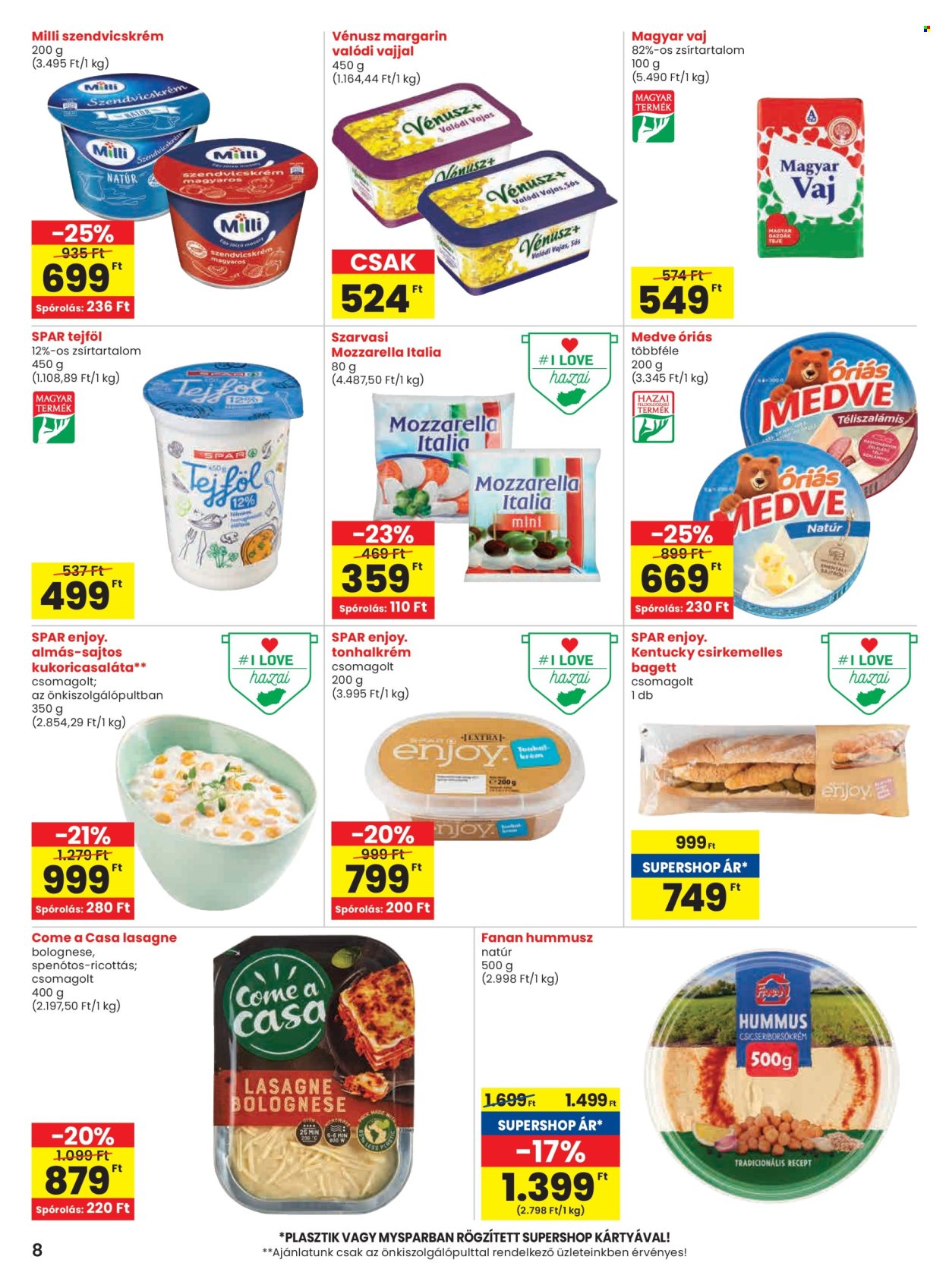 SPAR akciós újságok - 2025.10.24 - 2025.10.29. Oldal 8