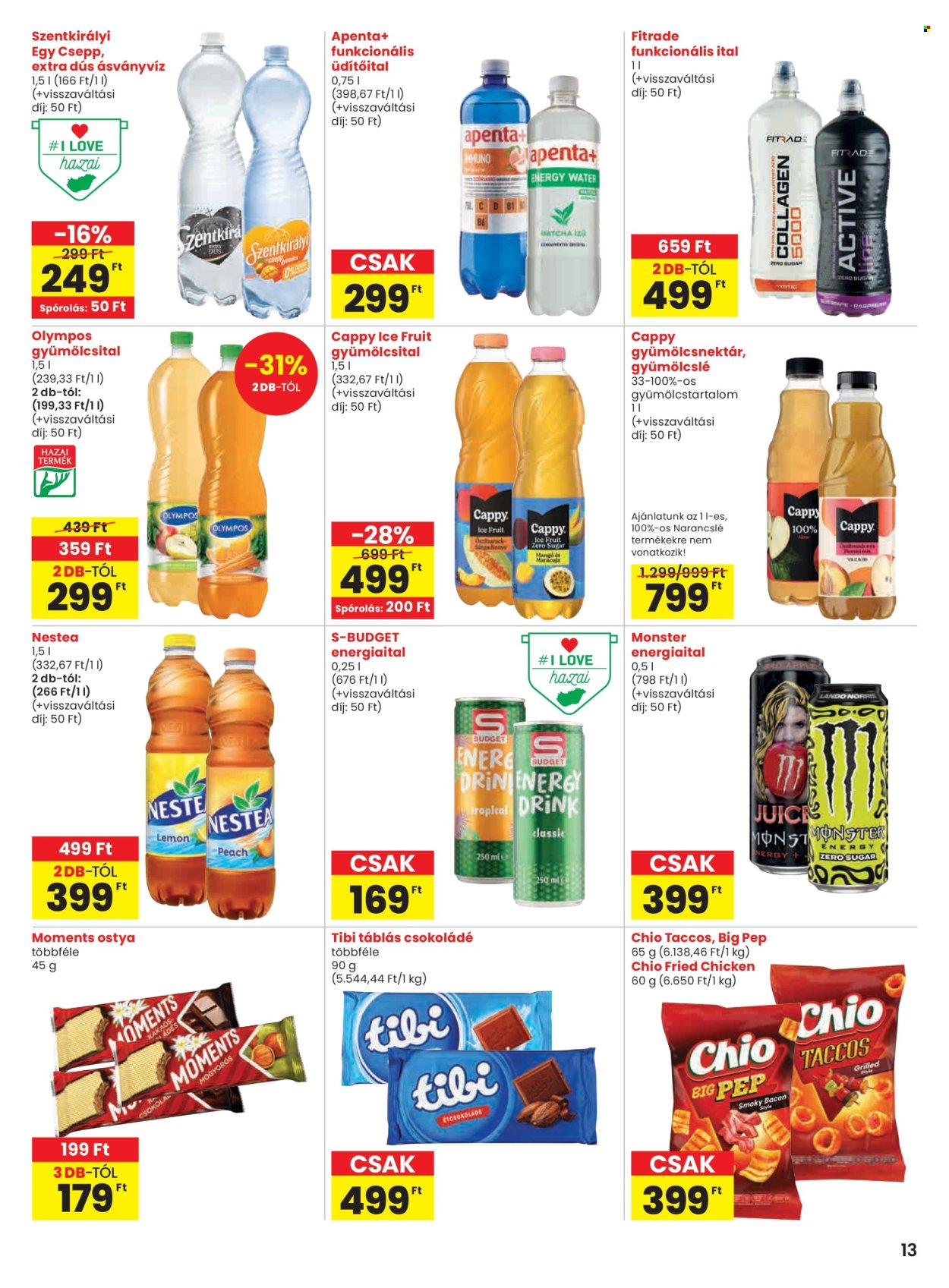 SPAR akciós újságok - 2025.10.24 - 2025.10.29. Oldal 13