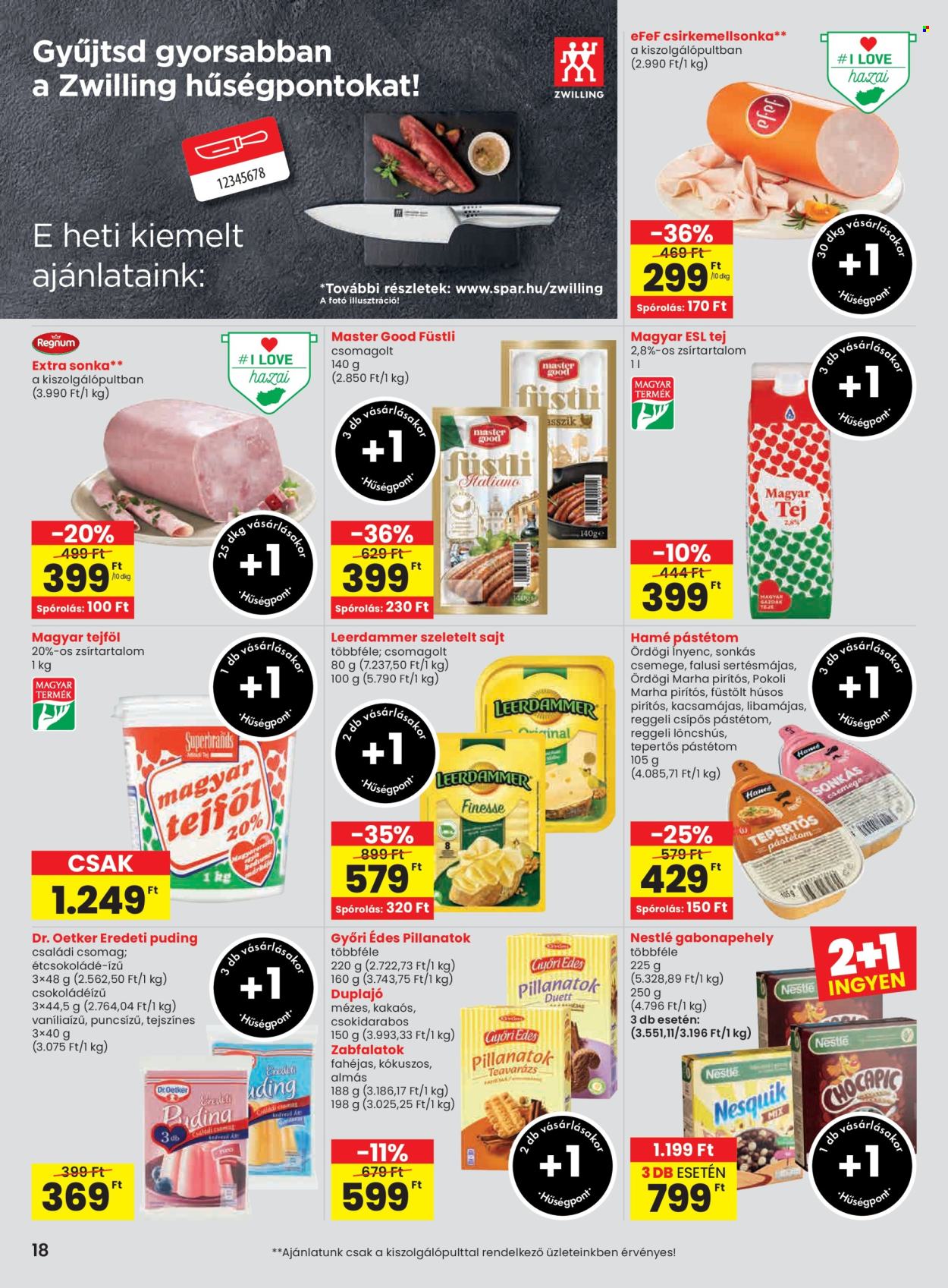SPAR akciós újságok - 2025.10.24 - 2025.10.29. Oldal 18
