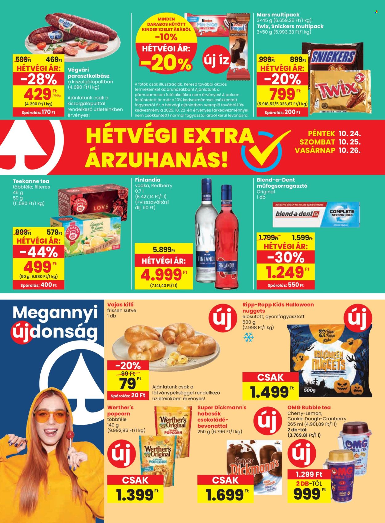 SPAR akciós újságok - 2025.10.24 - 2025.10.29. Oldal 20