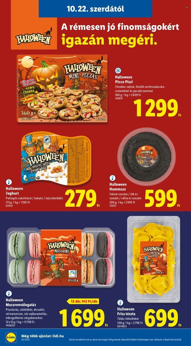 Lidl akciós újságok - 2025.10.22 - 2025.10.29. Oldal 24