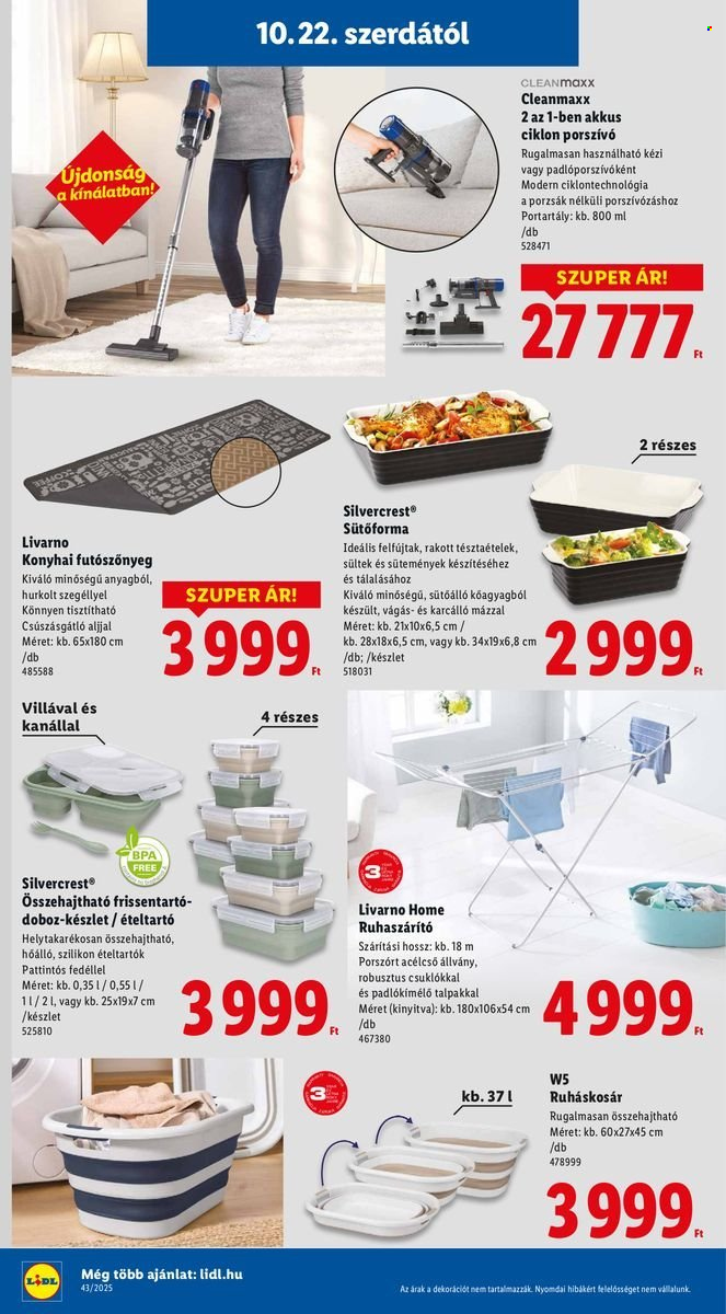Lidl akciós újságok - 2025.10.22 - 2025.10.29. Oldal 32