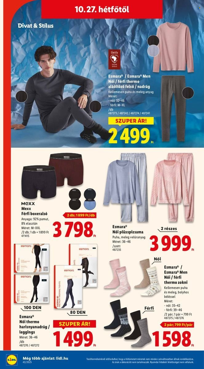 Lidl akciós újságok - 2025.10.22 - 2025.10.29. Oldal 44