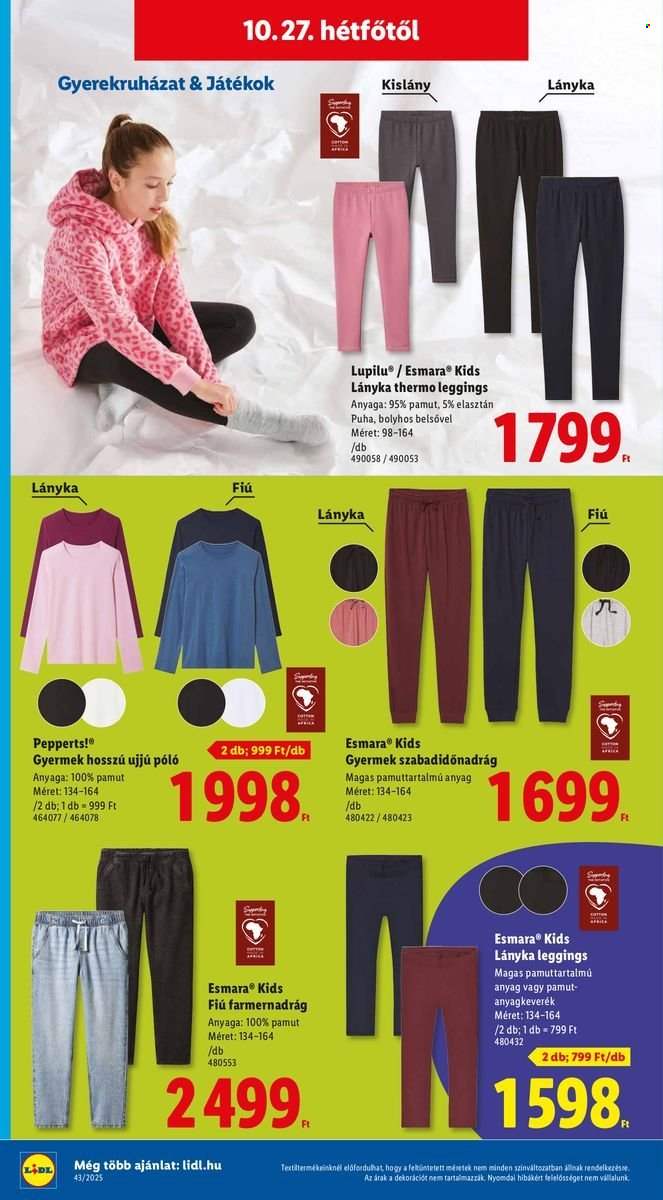 Lidl akciós újságok - 2025.10.22 - 2025.10.29. Oldal 46