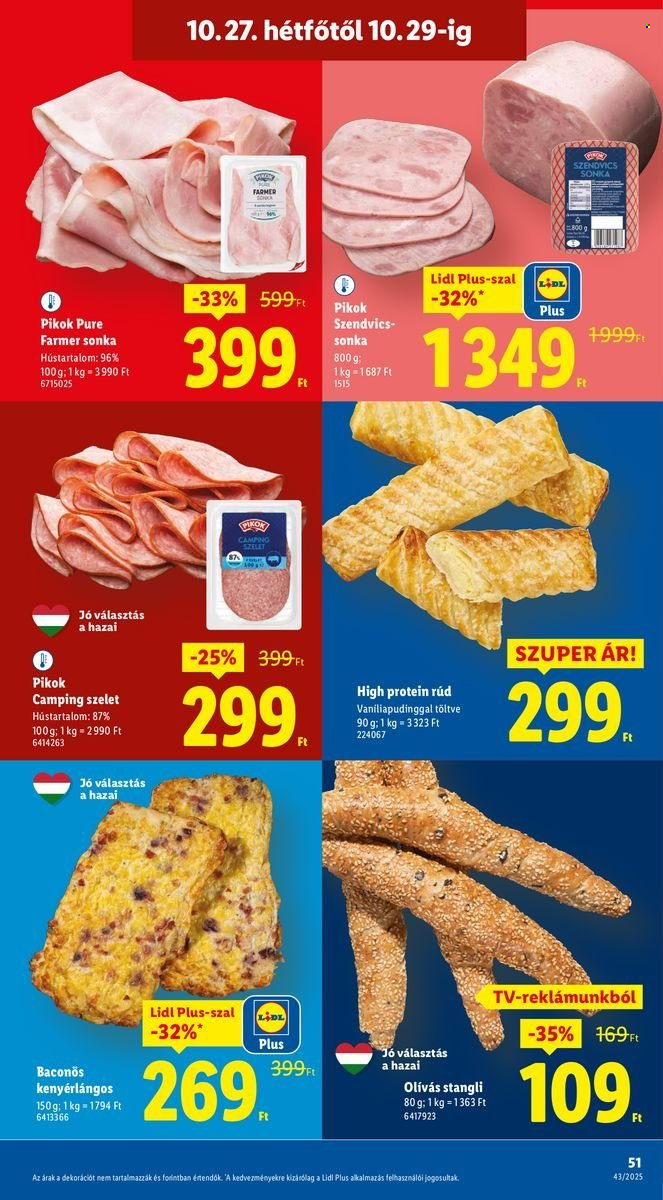 Lidl akciós újságok - 2025.10.22 - 2025.10.29. Oldal 51