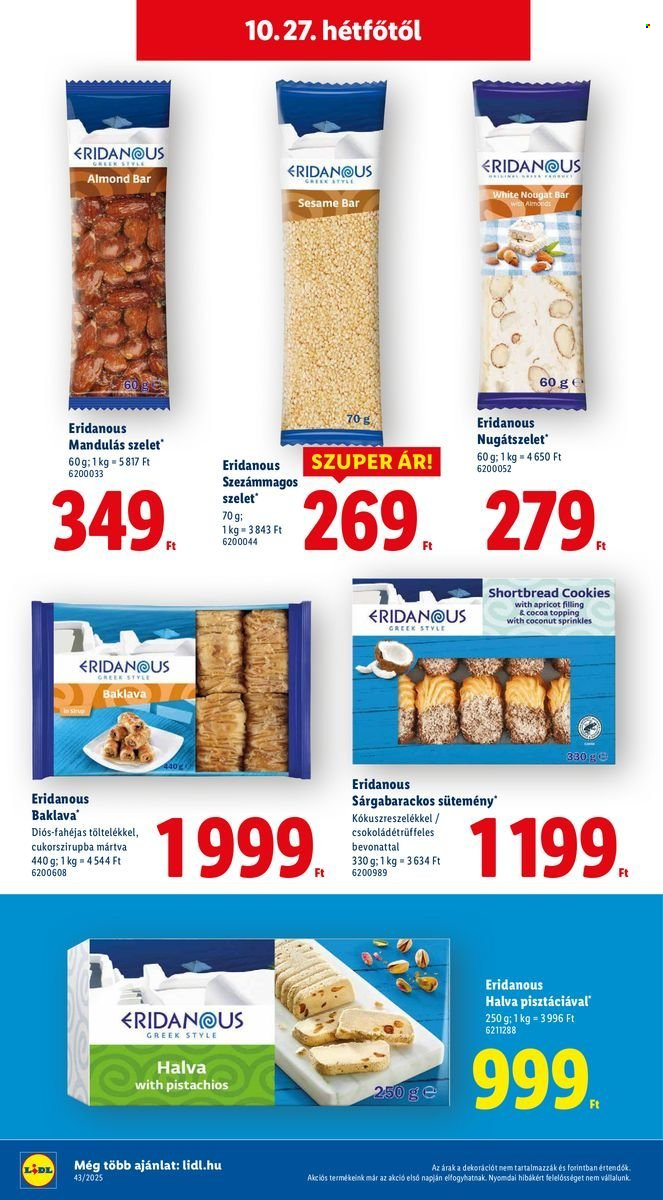 Lidl akciós újságok - 2025.10.22 - 2025.10.29. Oldal 62