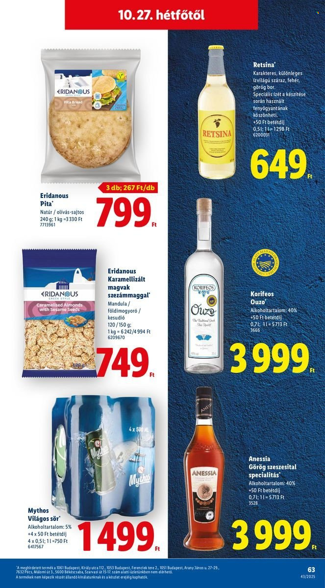 Lidl akciós újságok - 2025.10.22 - 2025.10.29. Oldal 63